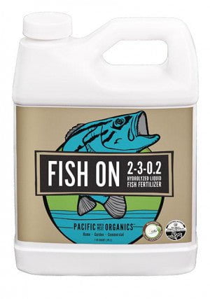 fish oil plant fertilizer Pacific Northwest Organics Fish On 2-3-0.2, 32oz, Liquid Concentrate