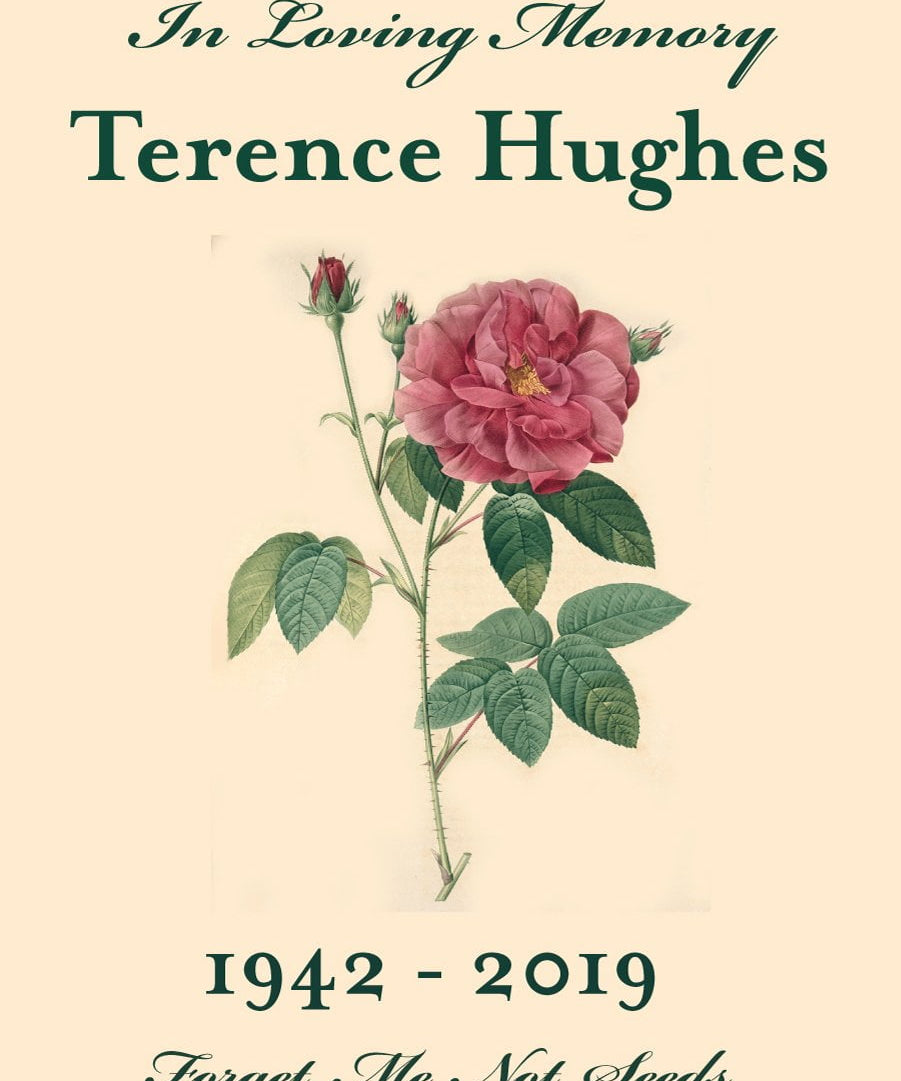 Pre-Designed Template - Remebrance Rose - Sow True Seed