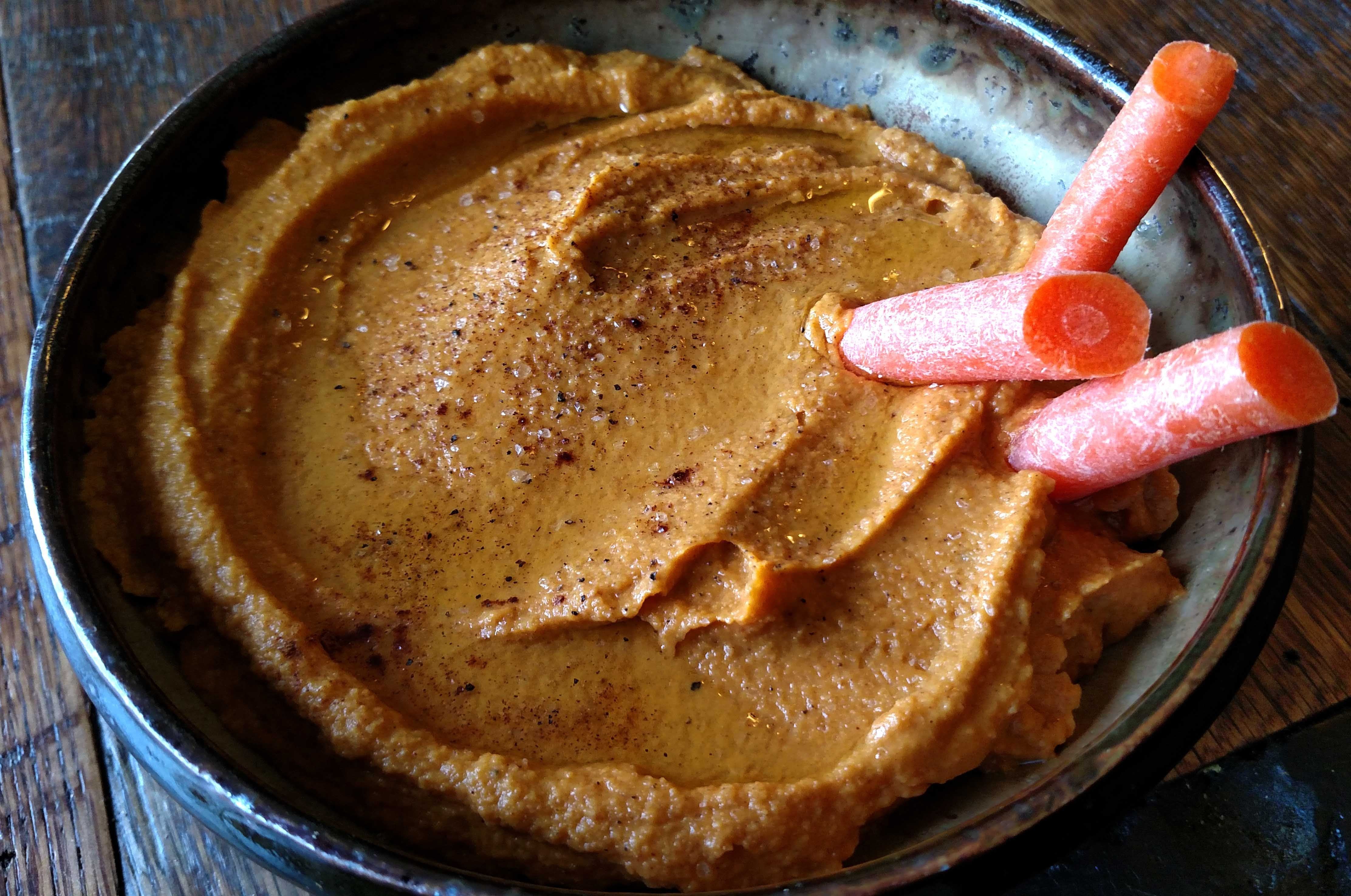 Recipes from the Harvest: Sweet Potato Hummus