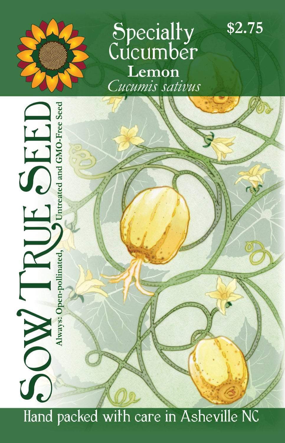 USDA organic, open pollinated, non GMO, heirloom, untreated seed available at Sow True Seed. 