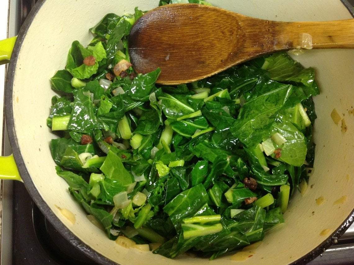 Recipes for the Harvest: New Years Hoppin' Johns and Collards