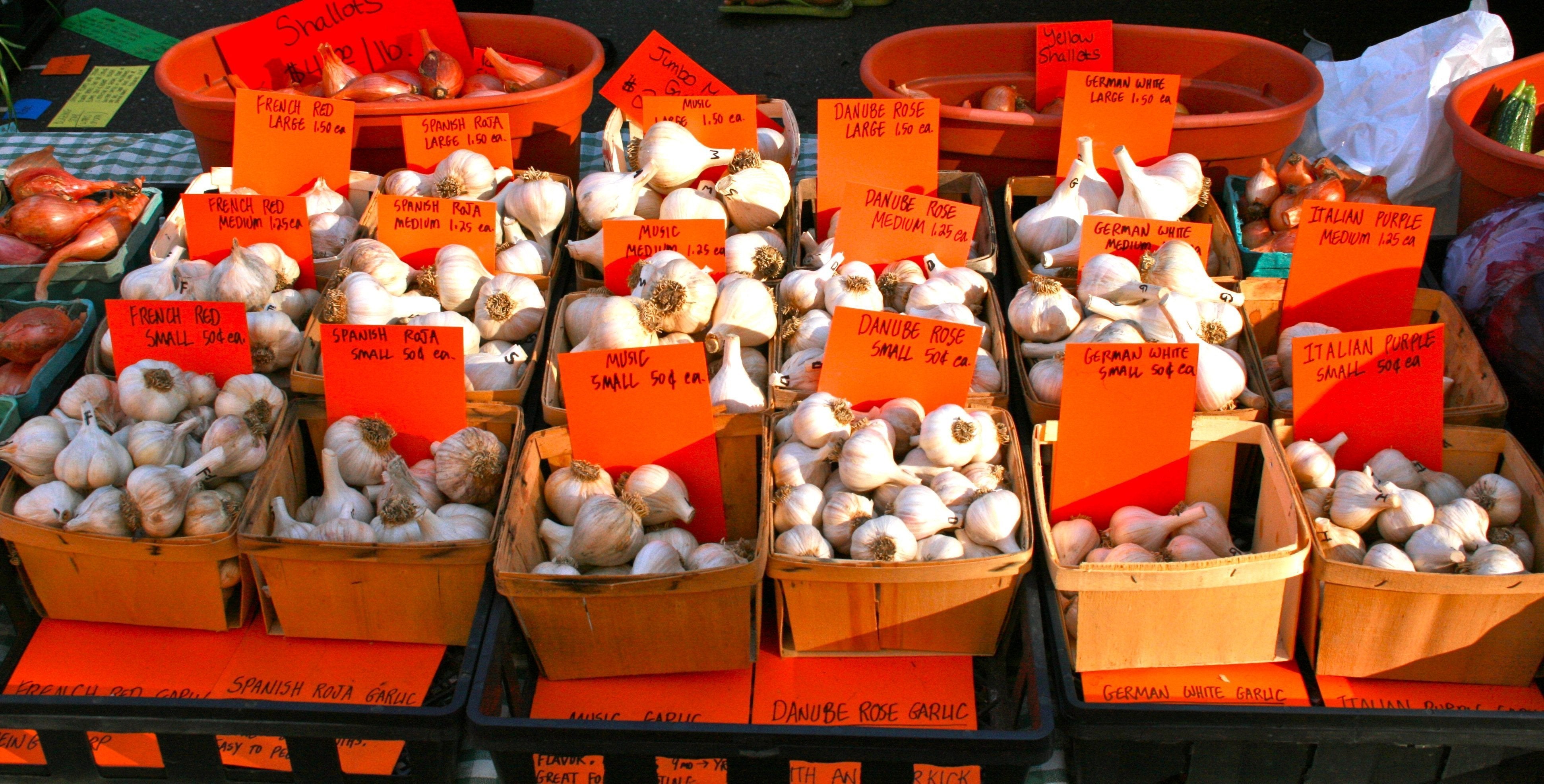 Garlic is great addition to your garden plant it in the fall and forget about it until the summer! 
