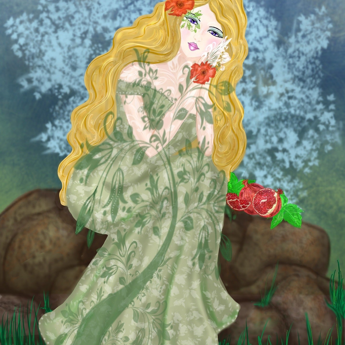 Persephone by artist Leslie Troisi