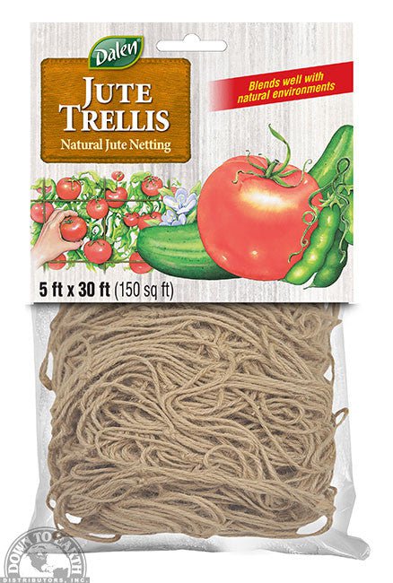 5' x 30' Jute Trellis Netting - Sow True Seed