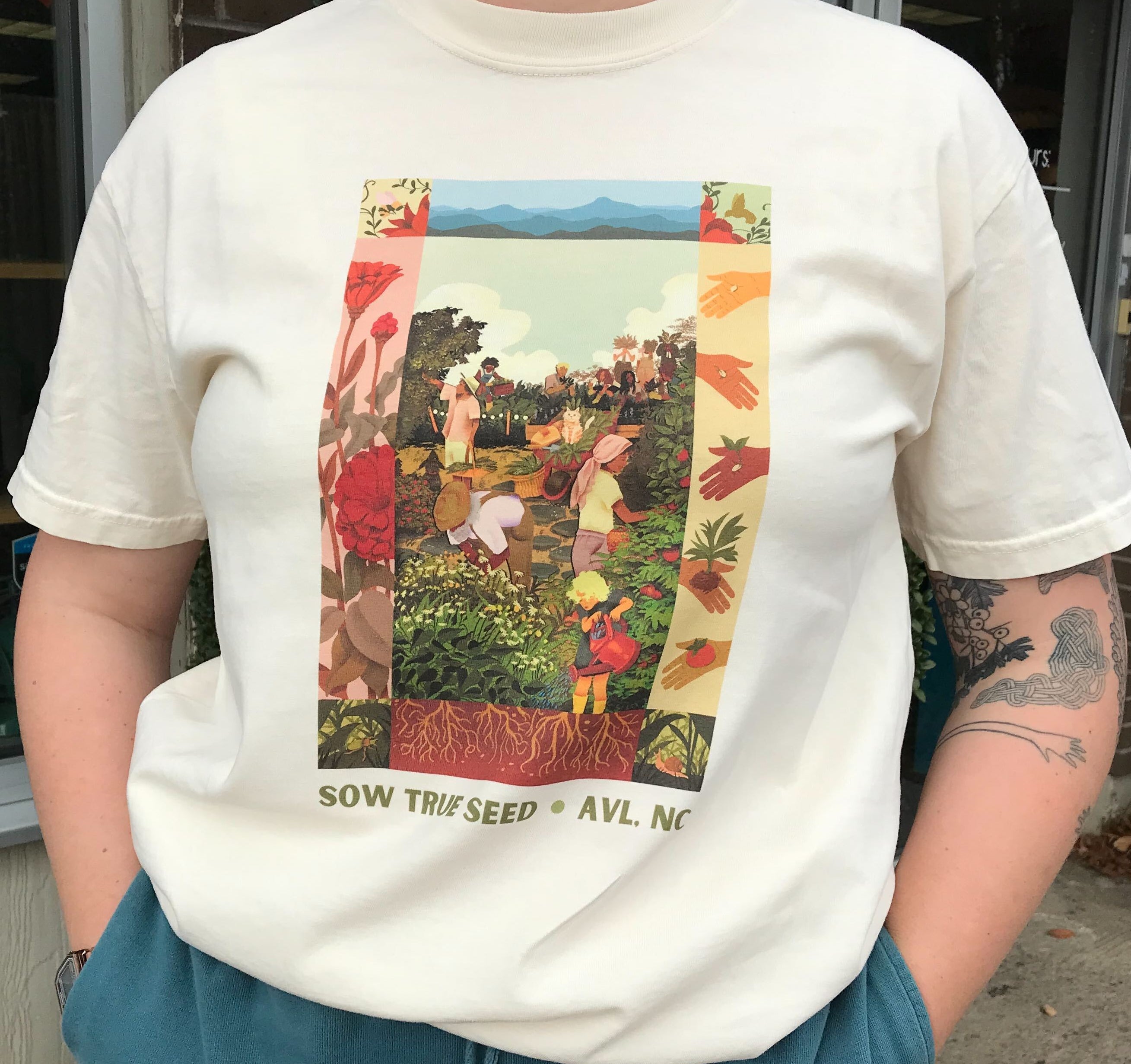 2024 Catalog Cover Art T-shirt - Sow True Seed