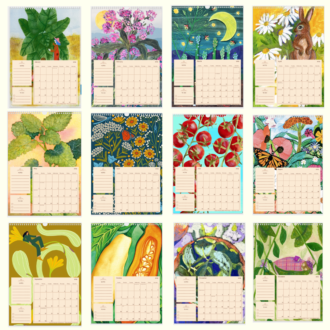 2025 Seed Art Calendar - Sow True Seed