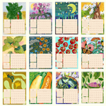 2025 Seed Art Calendar - Sow True Seed