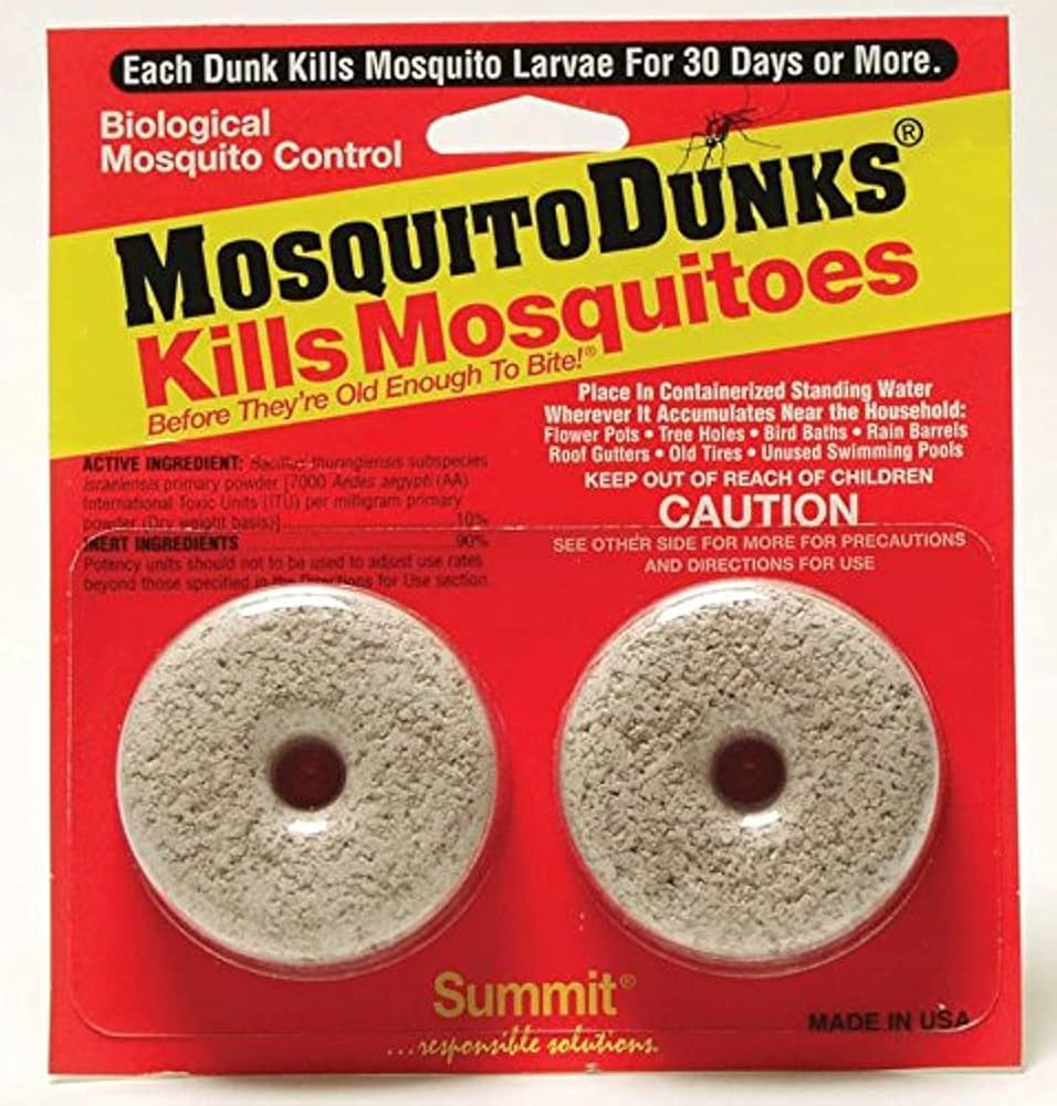mosquito plant seeds Mosquito Dunks 6
