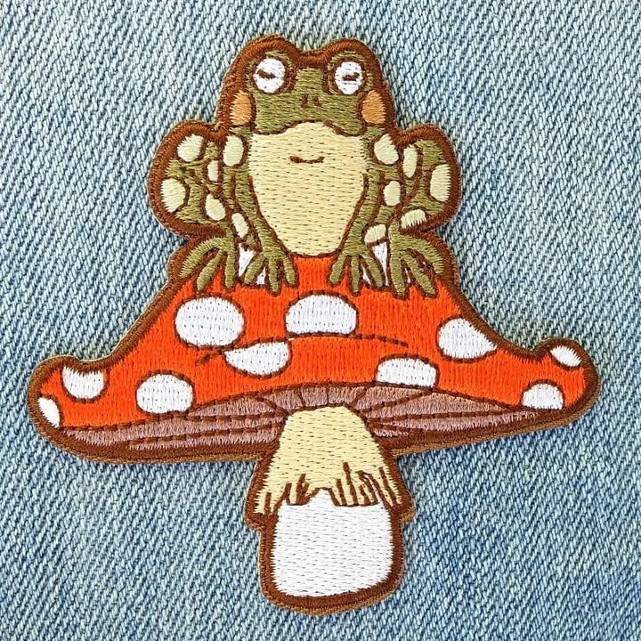 Iron on Patches Lucky Sardine - Sow True Seed