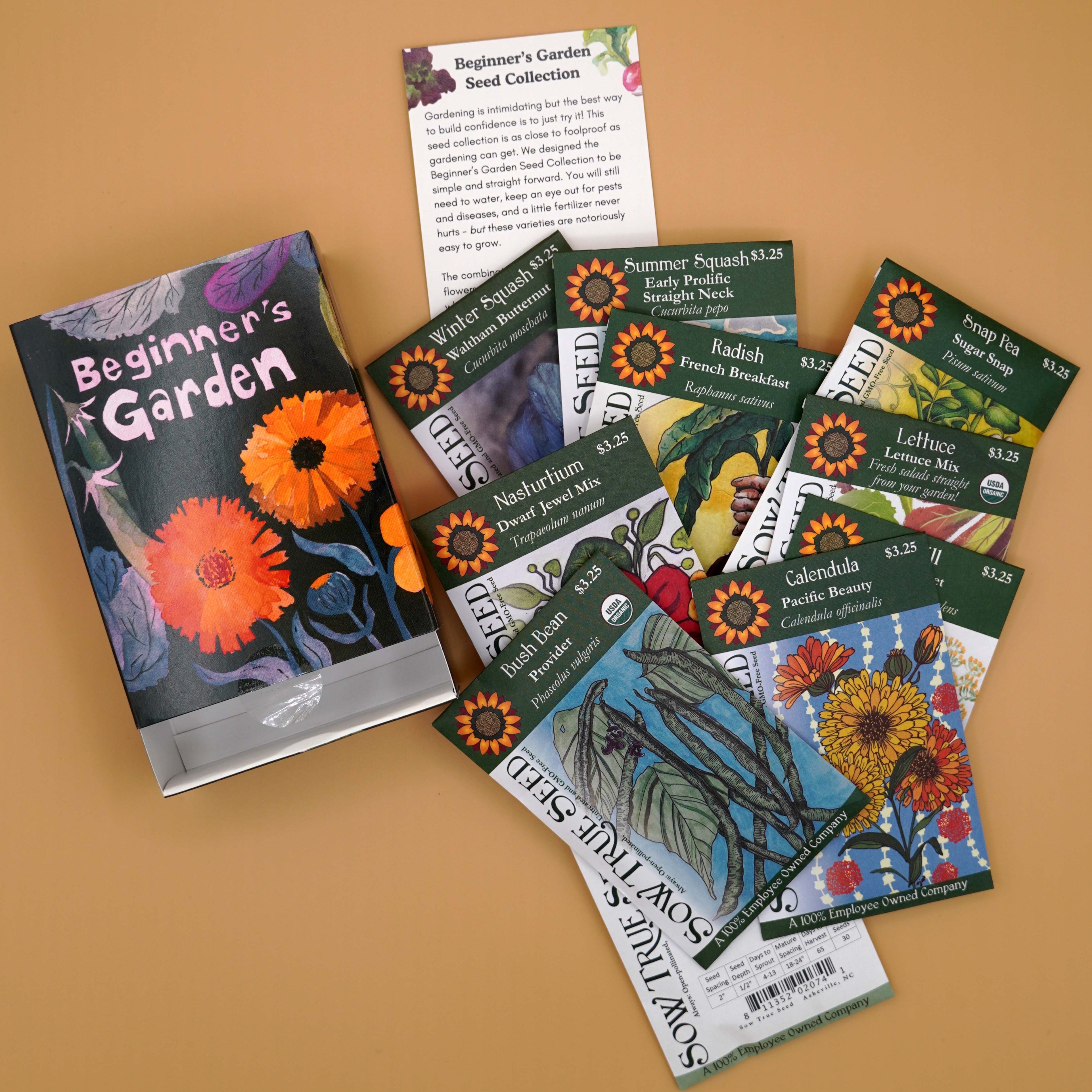 Beginner's Garden Seed Collection Box - Sow True Seed