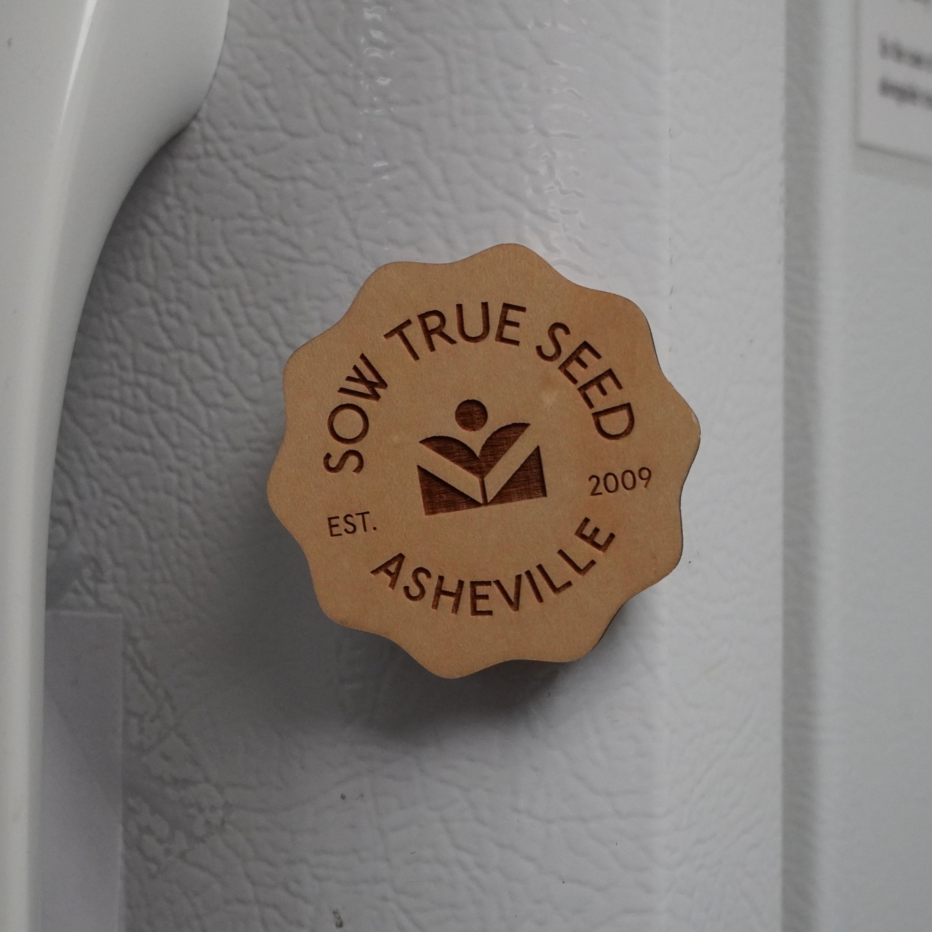 Sow True Seed Wooden Magnet - Sow True Seed