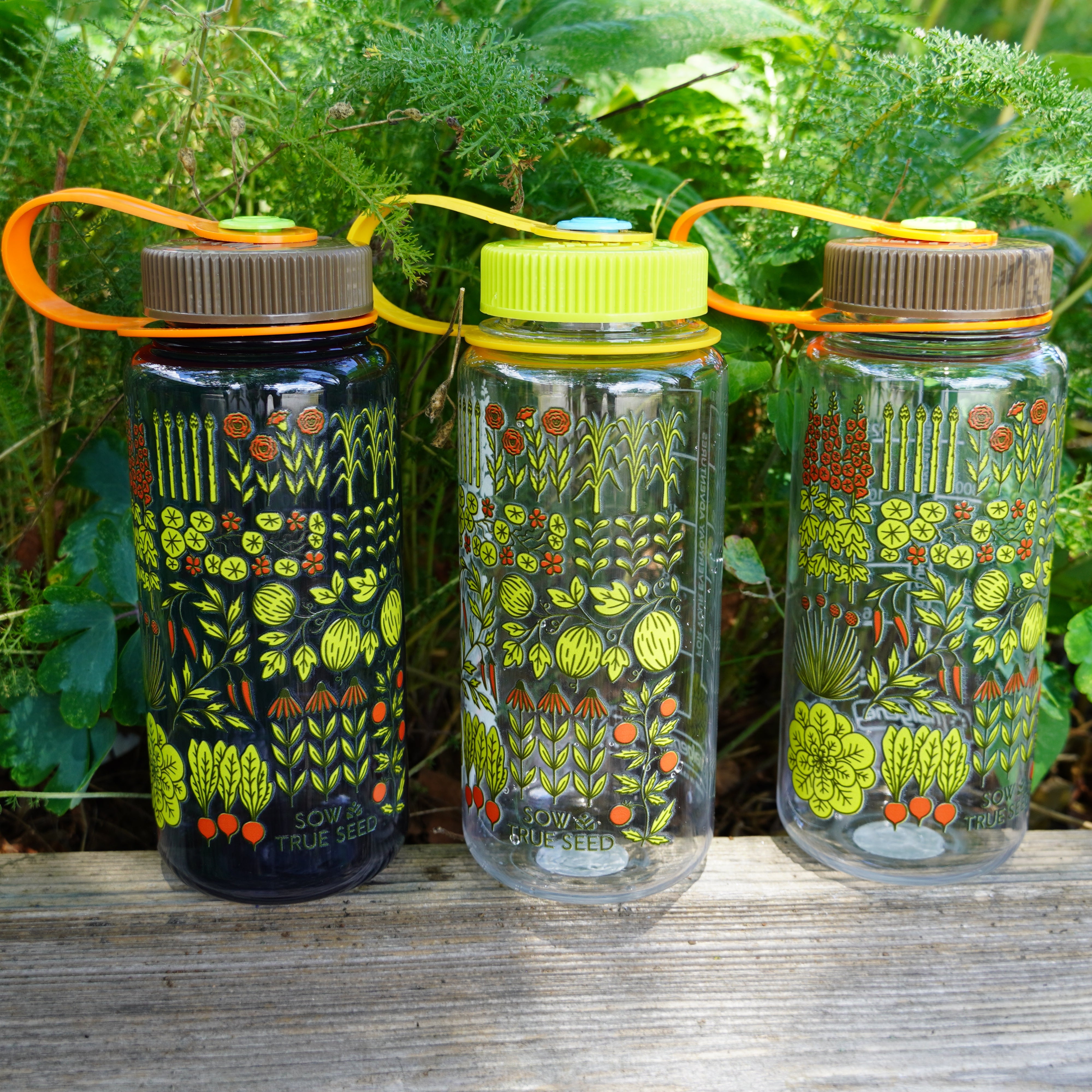Garden Quilt Water Bottle - Sow True Seed
