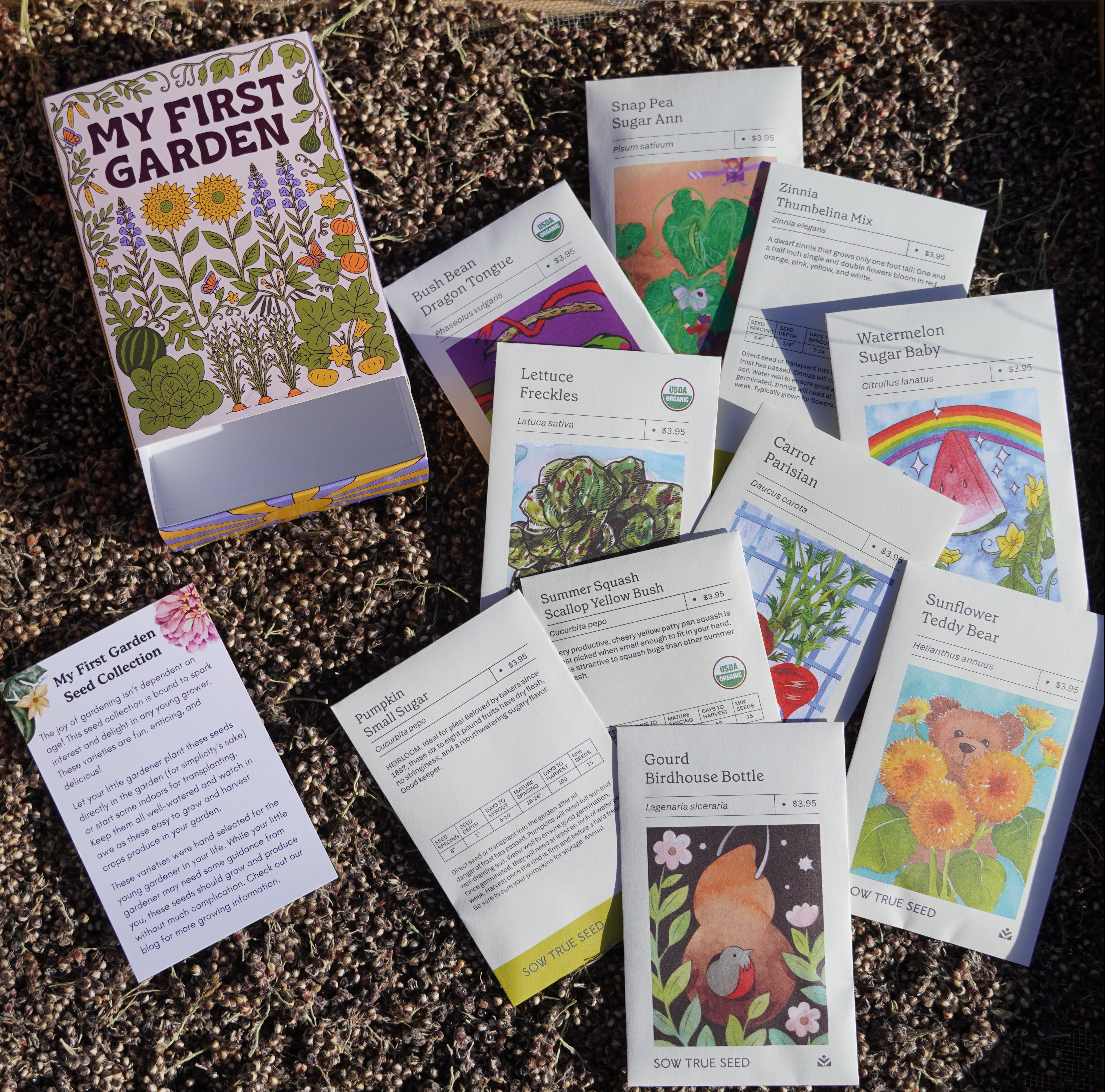 cheap flower seed packets My First Garden Seed Collection Box
