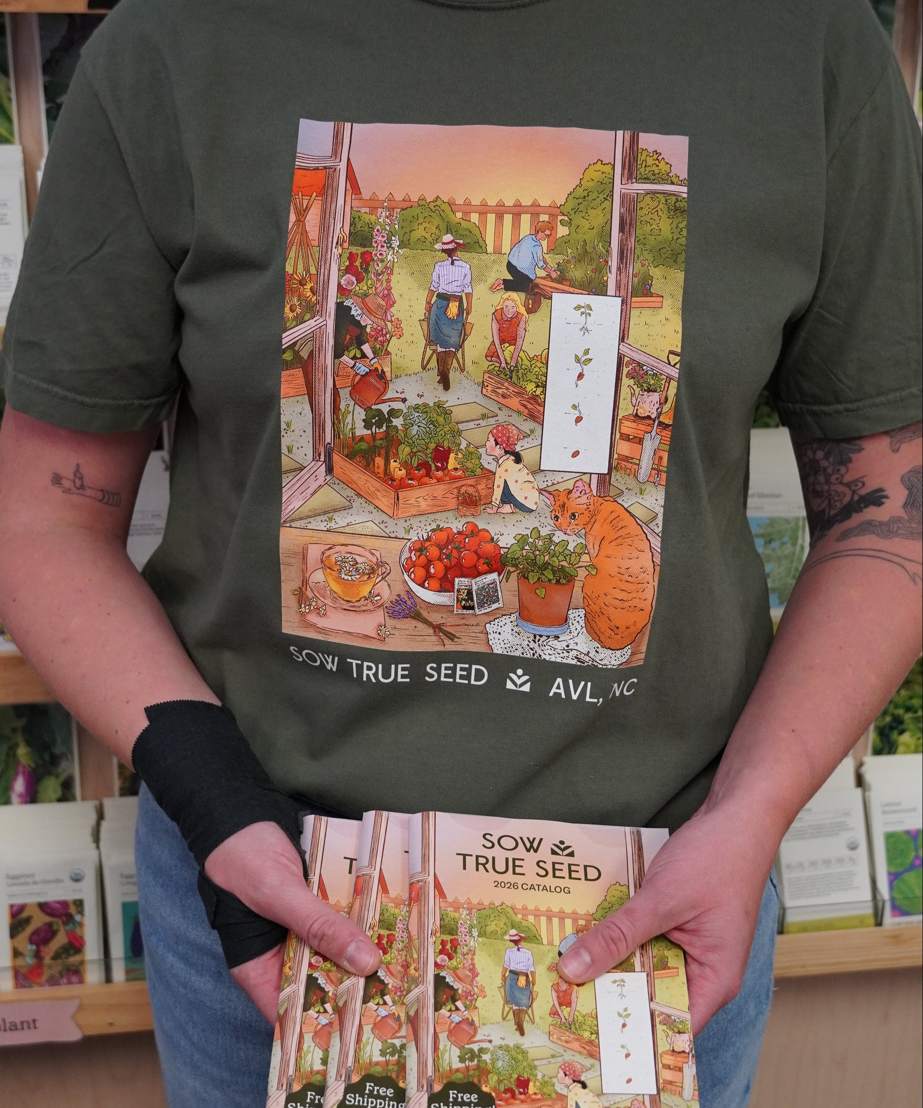 2026 Catalog Cover T-Shirt - Sow True Seed
