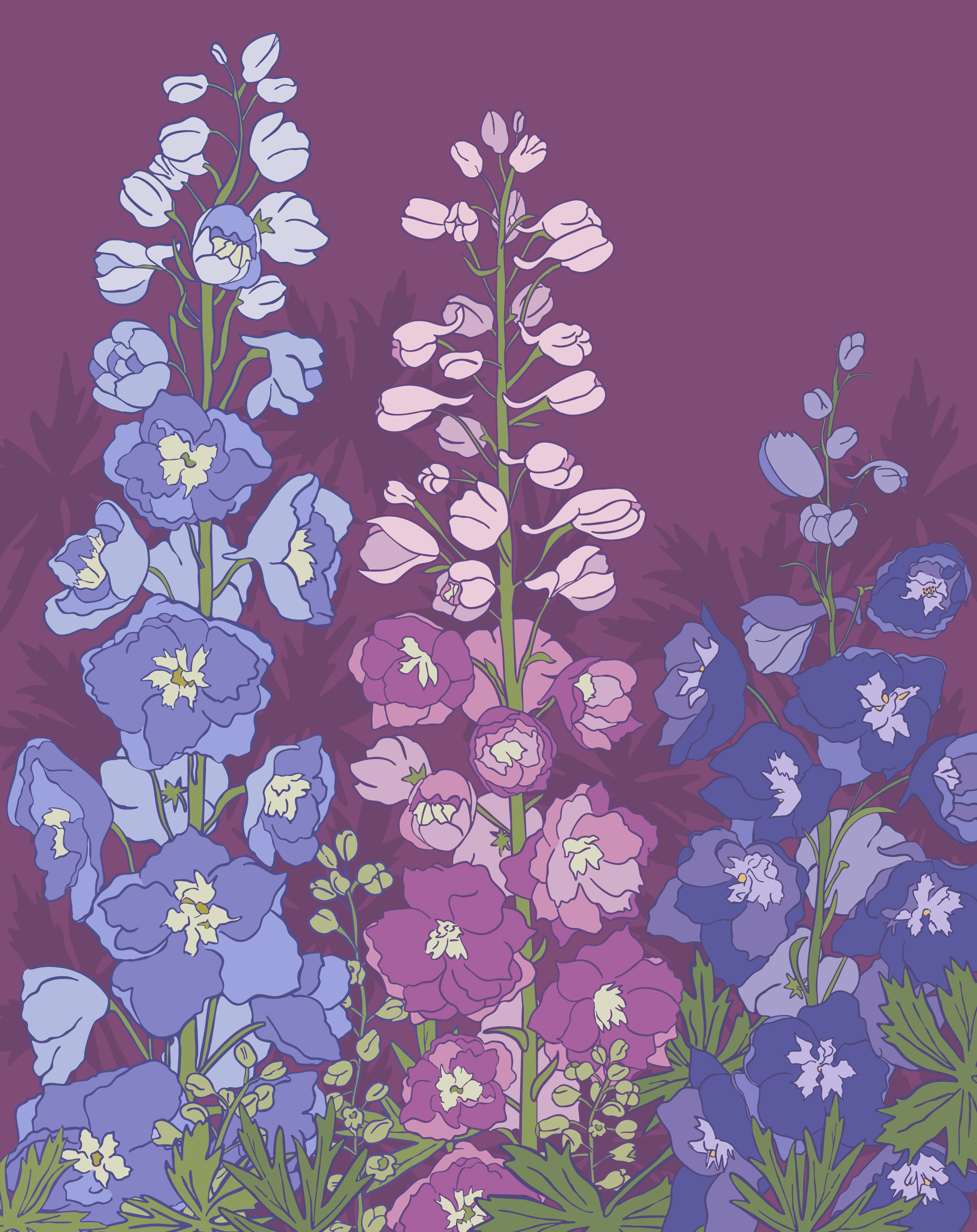 Delphinium Seeds - Larkspur Giant Imperial Mix - Sow True Seed