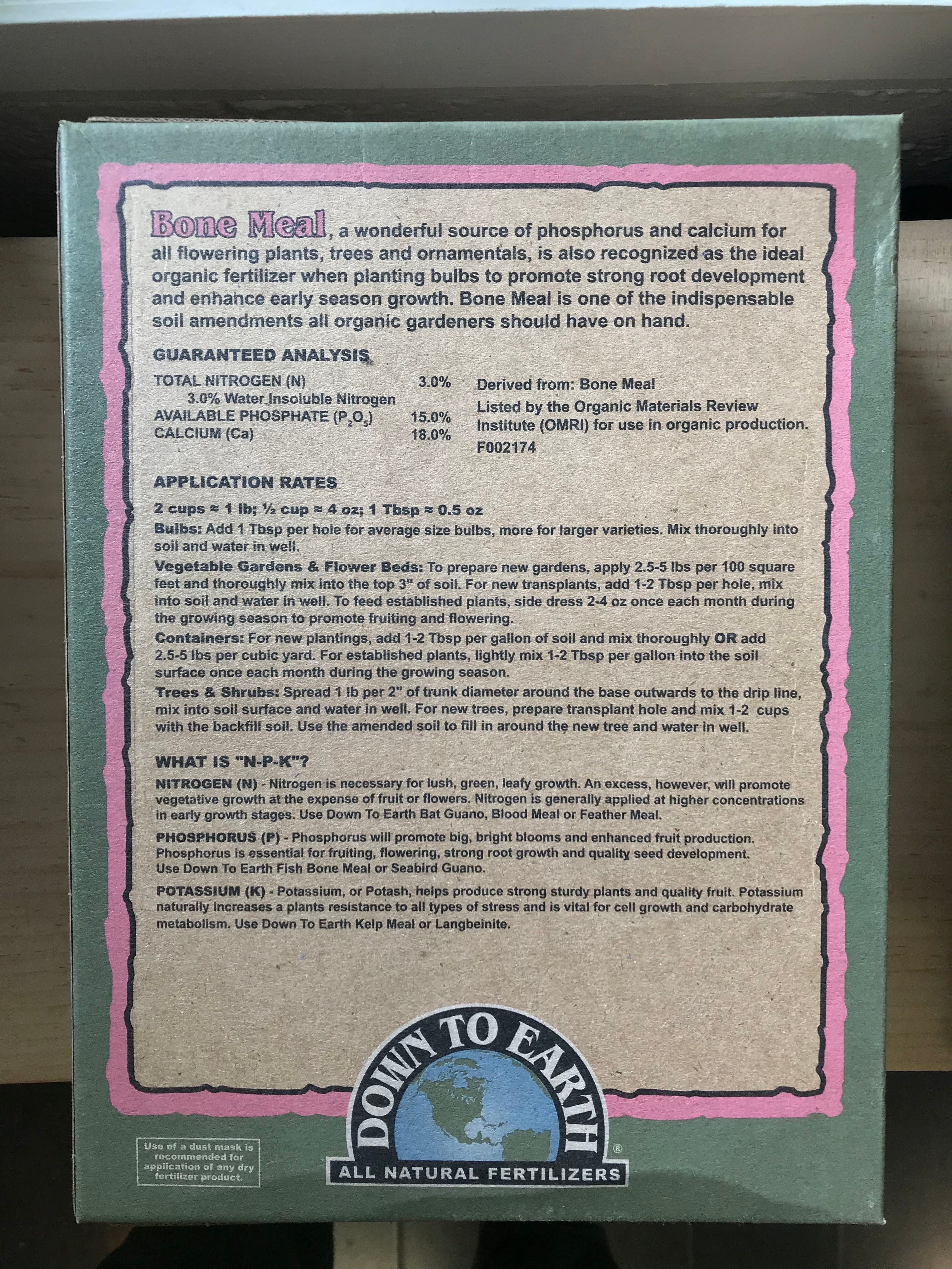 Bone Meal - Sow True Seed