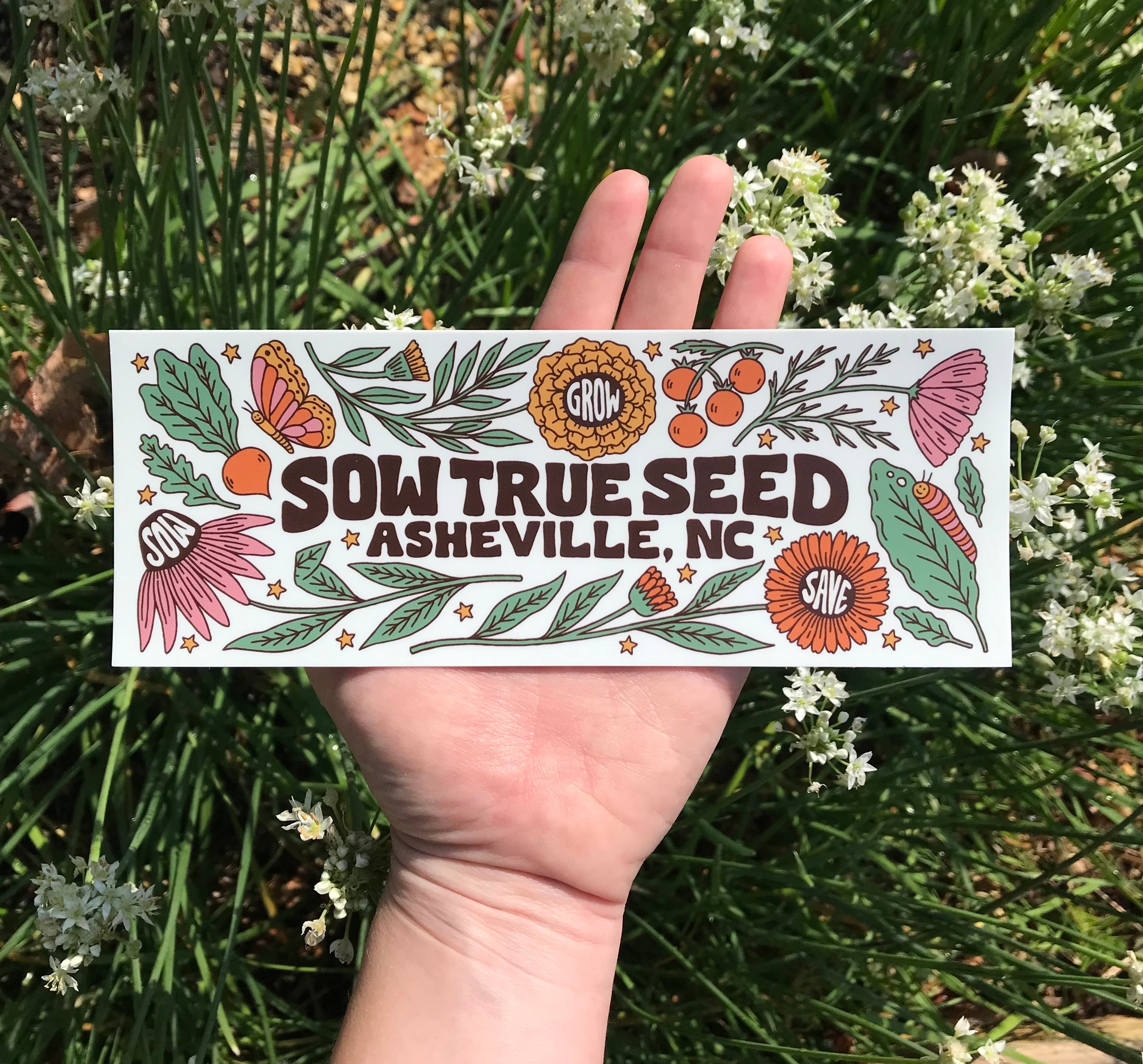 Sow True Seed Bumper Sticker - Sow True Seed