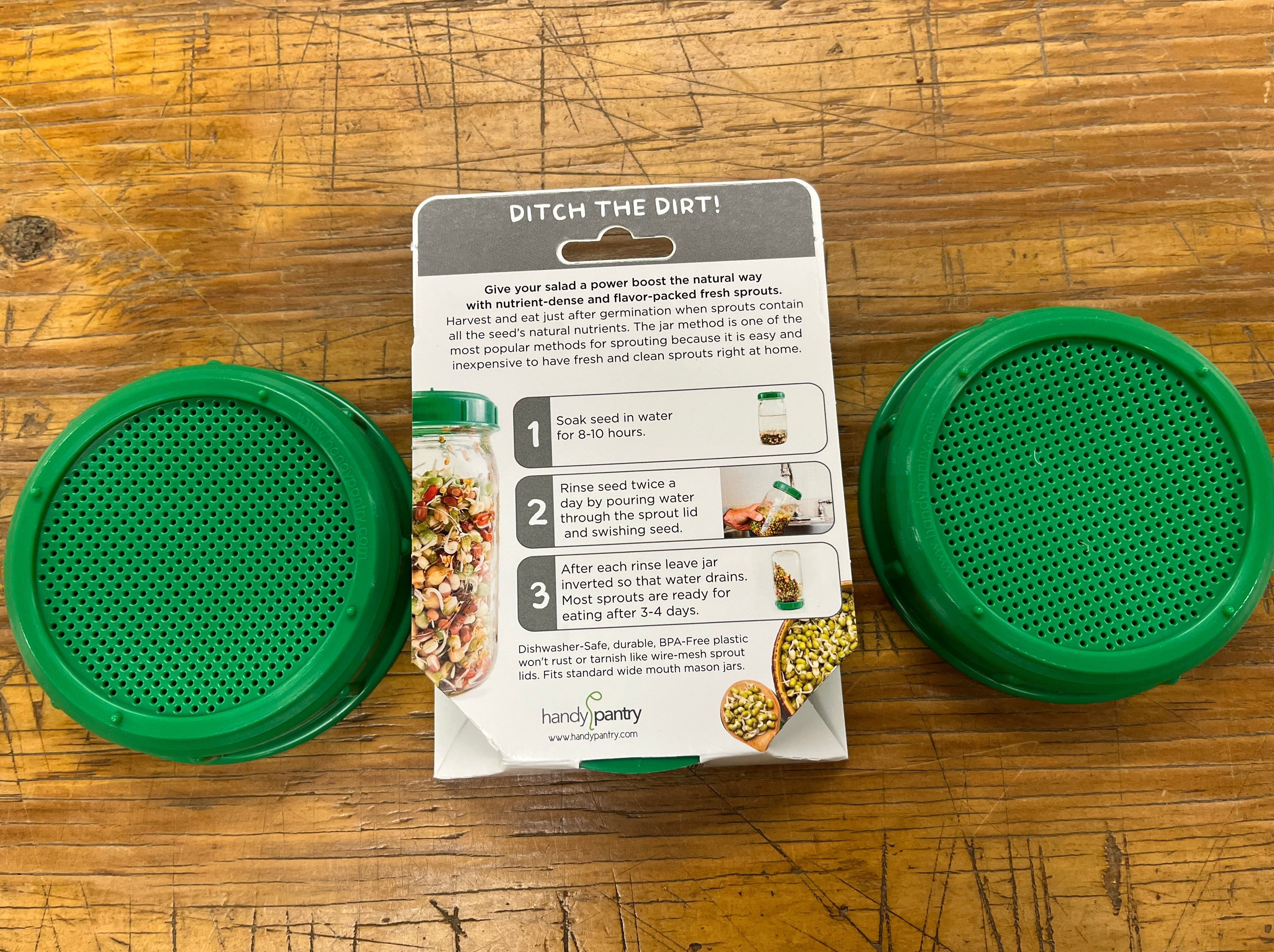 Sprouting Seed Jar Top - Sow True Seed