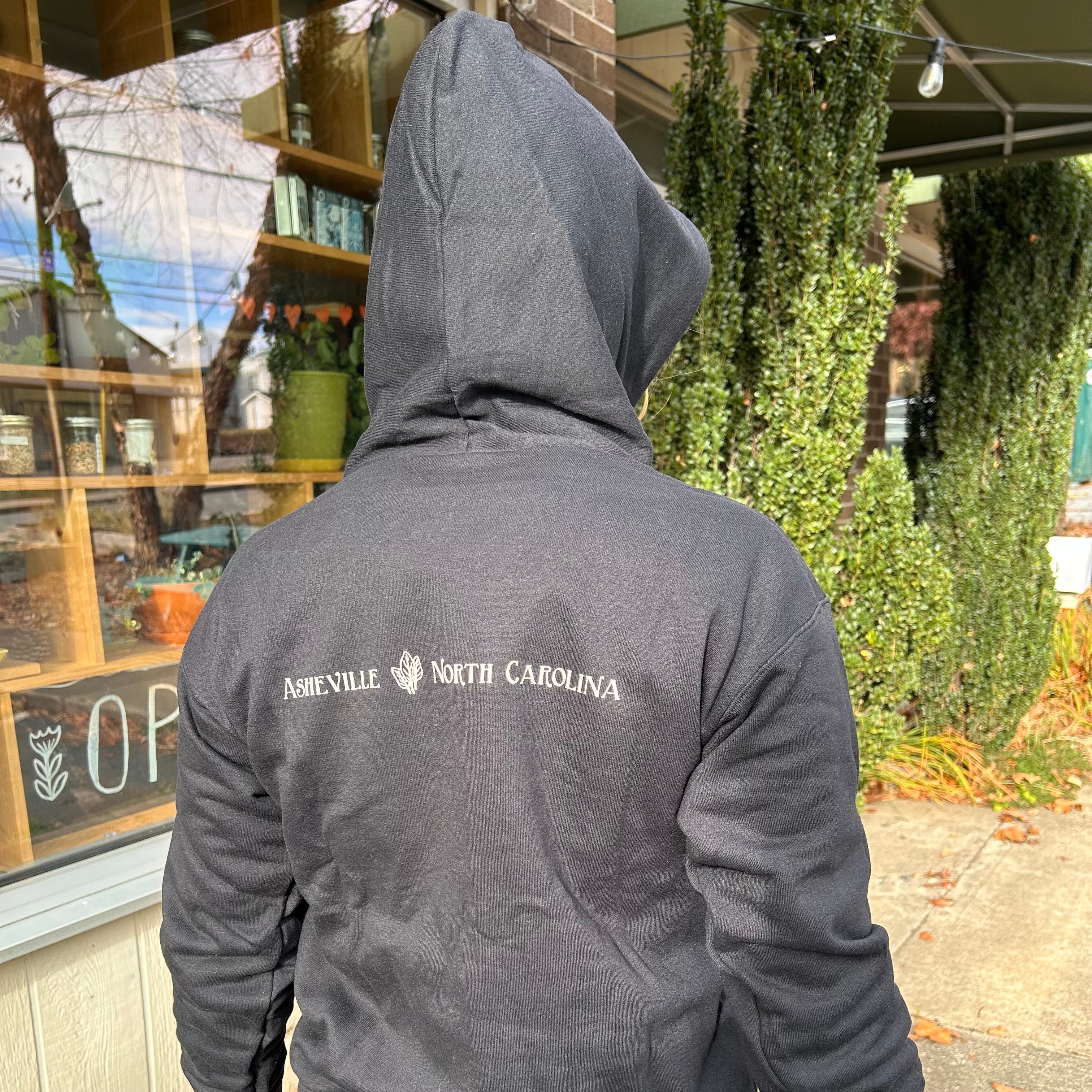 Pullover Hoodie Sweatshirt - Black - Sow True Seed