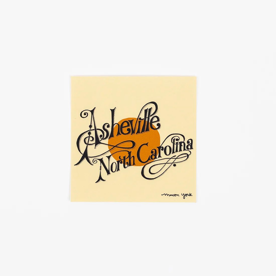 Macon York Stickers - Sow True Seed