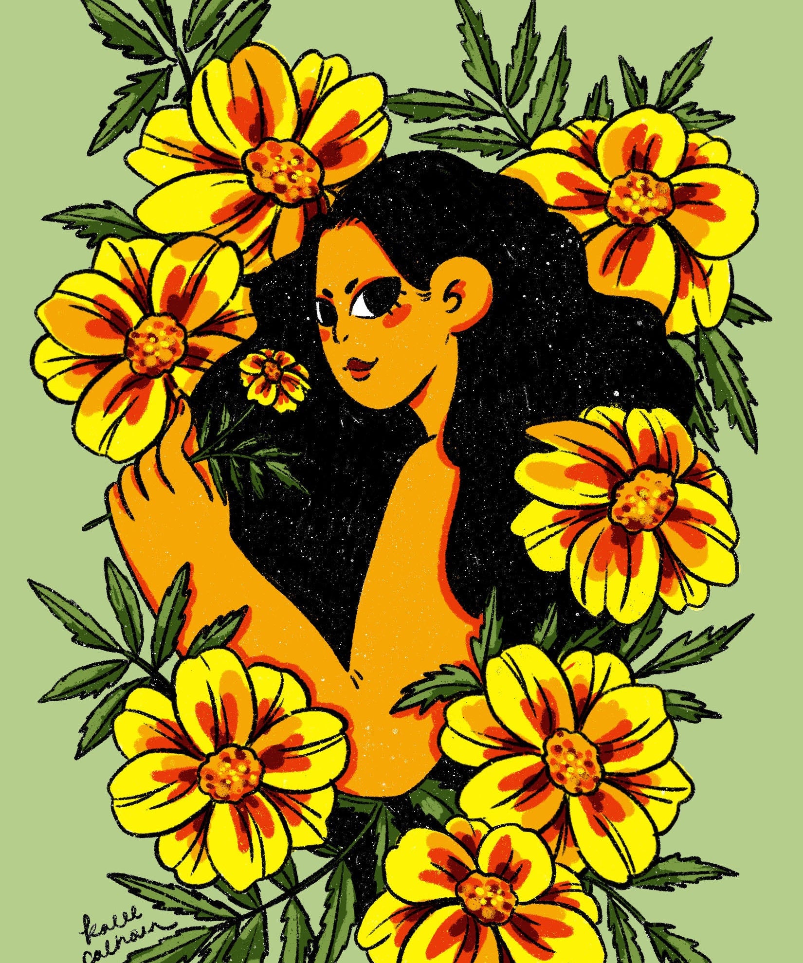 Marigold Seeds - Naughty Marietta - Sow True Seed