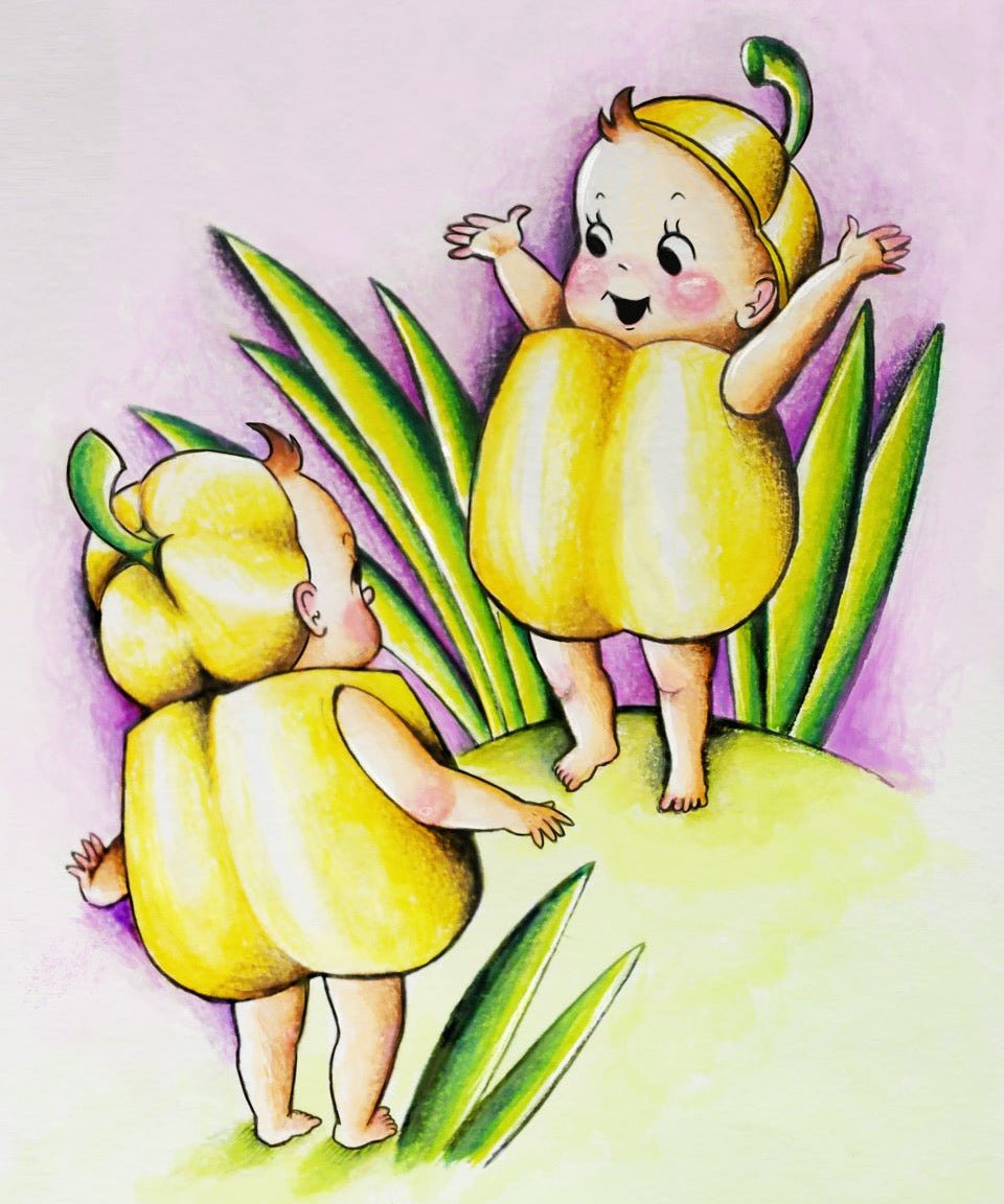 Sweet Pepper Seeds - Golden California Wonder, ORGANIC - Sow True Seed