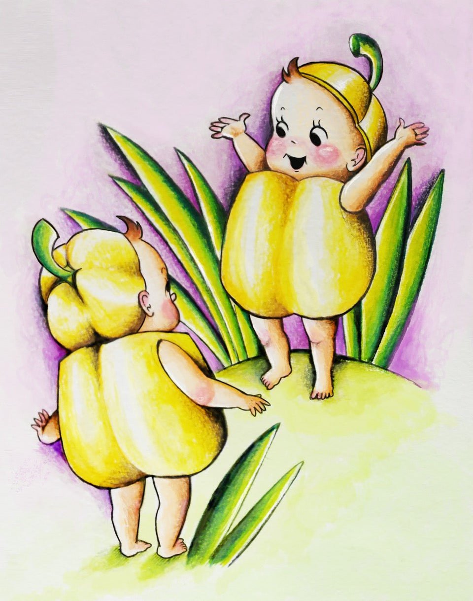 Sweet Pepper Seeds - Golden California Wonder, ORGANIC - Sow True Seed