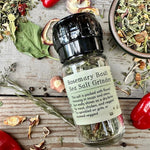 Well Seasoned Table's Rosemary Basil Sea Salt Grinder - Sow True Seed