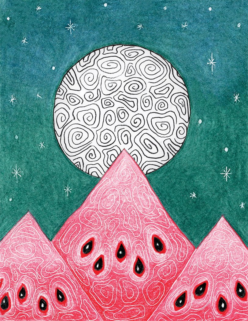 Watermelon Seeds - Moon and Stars Red - Sow True Seed