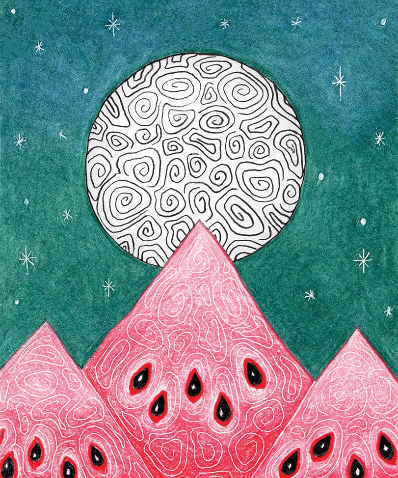 Watermelon Seeds - Moon and Stars Red - Sow True Seed