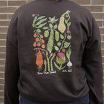 2025 Catalog Cover Crewneck Sweatshirt, Brown - Sow True Seed