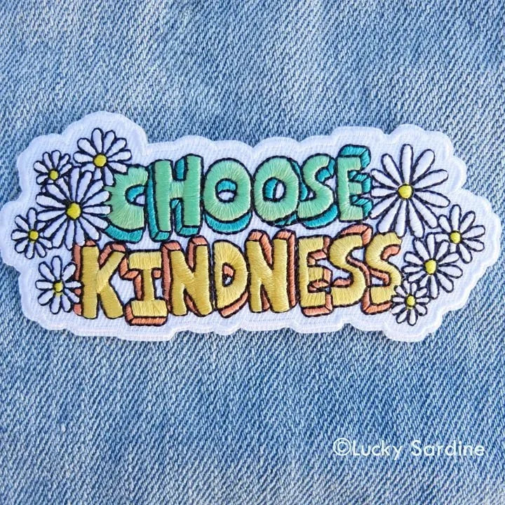 Iron on Patches Lucky Sardine - Sow True Seed