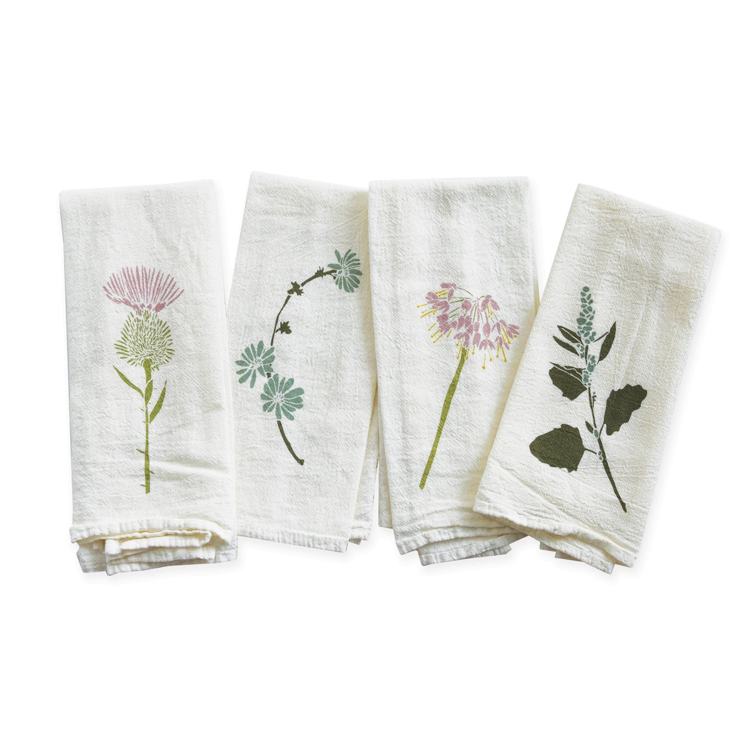 June & December Handmade Cloth Napkin Set of 4 - Sow True Seed