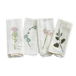 June & December Handmade Cloth Napkin Set of 4 - Sow True Seed