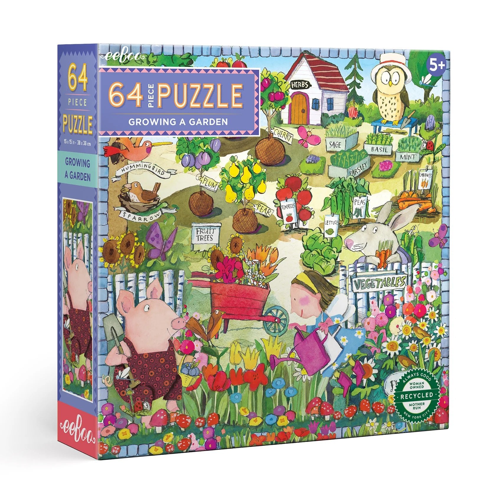 Puzzles from eeBoo - Sow True Seed