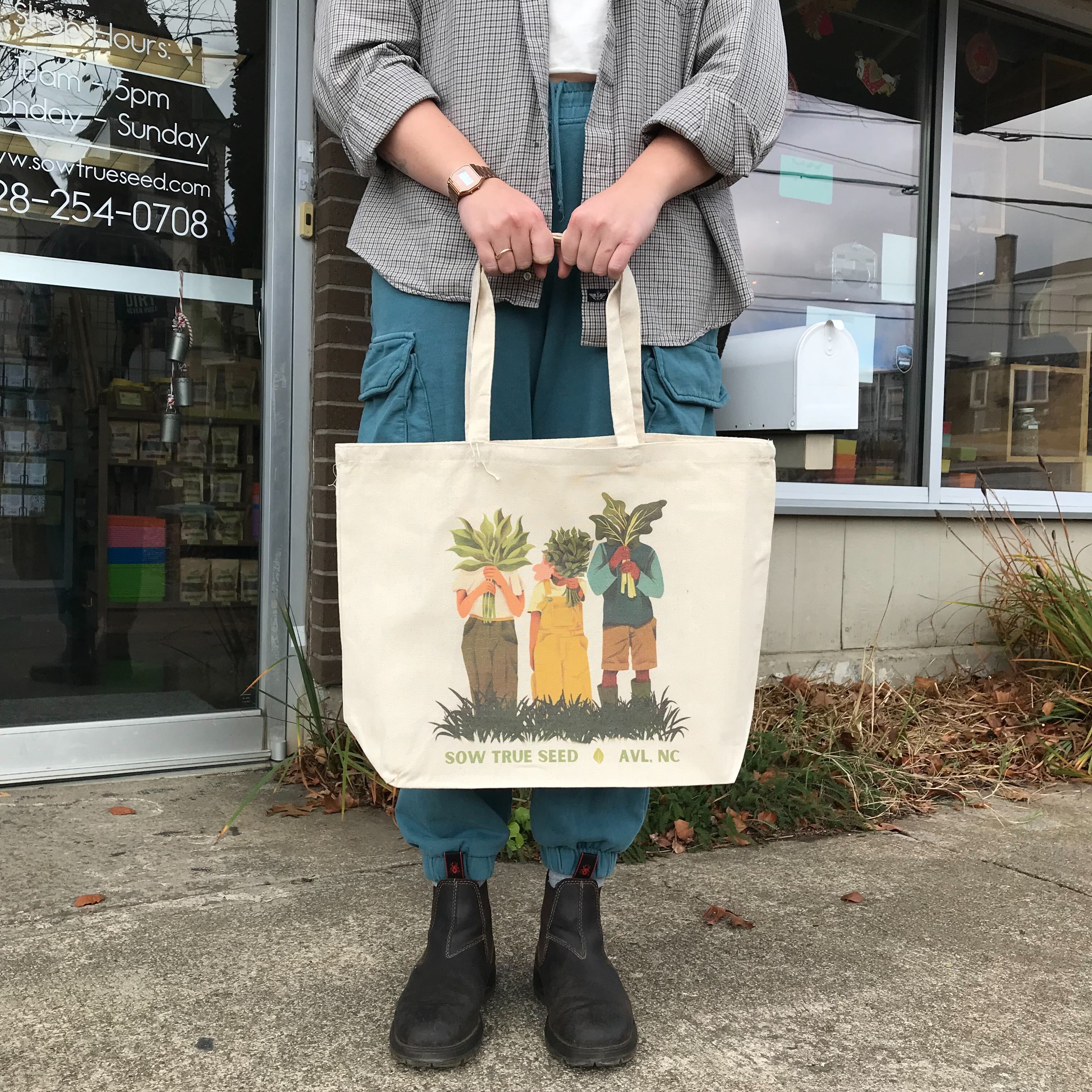 Sow True Seed Oversized Tote - Sow True Seed