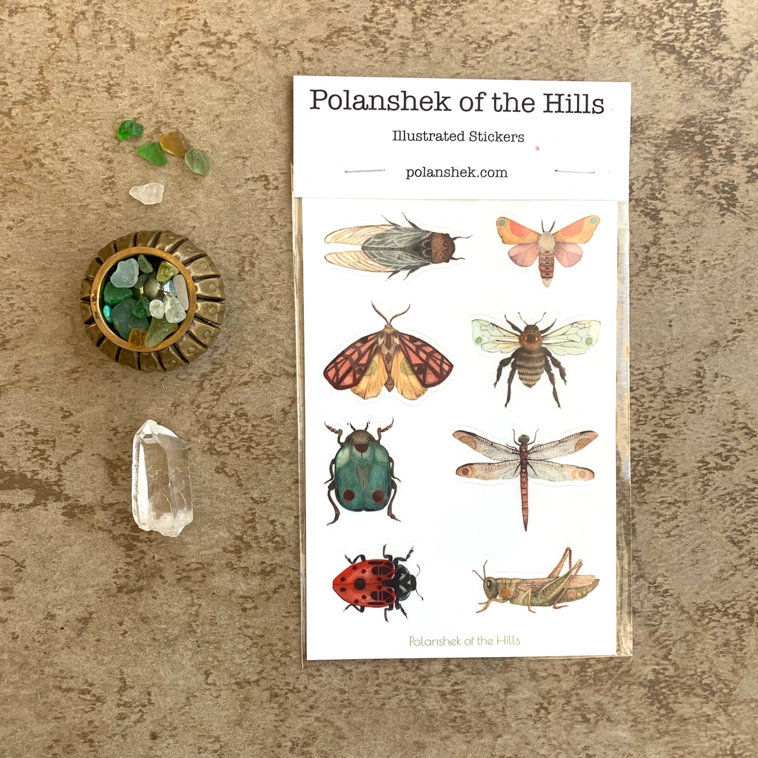 Polanshek of the Hills Sticker Sheets - Sow True Seed