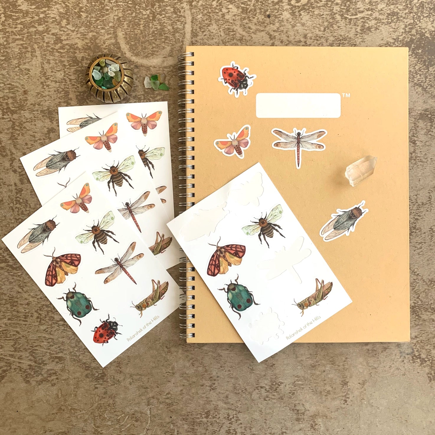 Polanshek of the Hills Sticker Sheets - Sow True Seed