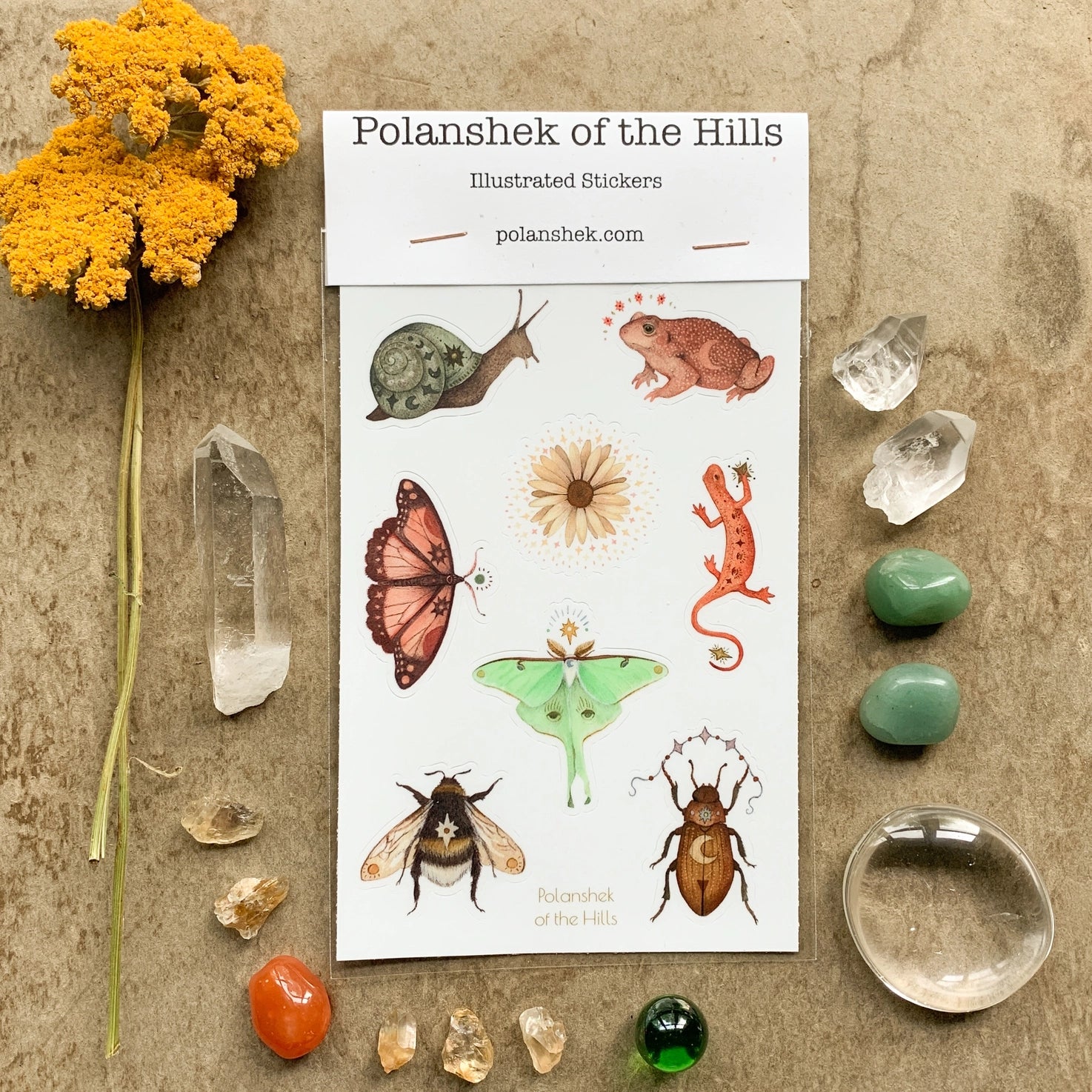 Polanshek of the Hills Sticker Sheets - Sow True Seed