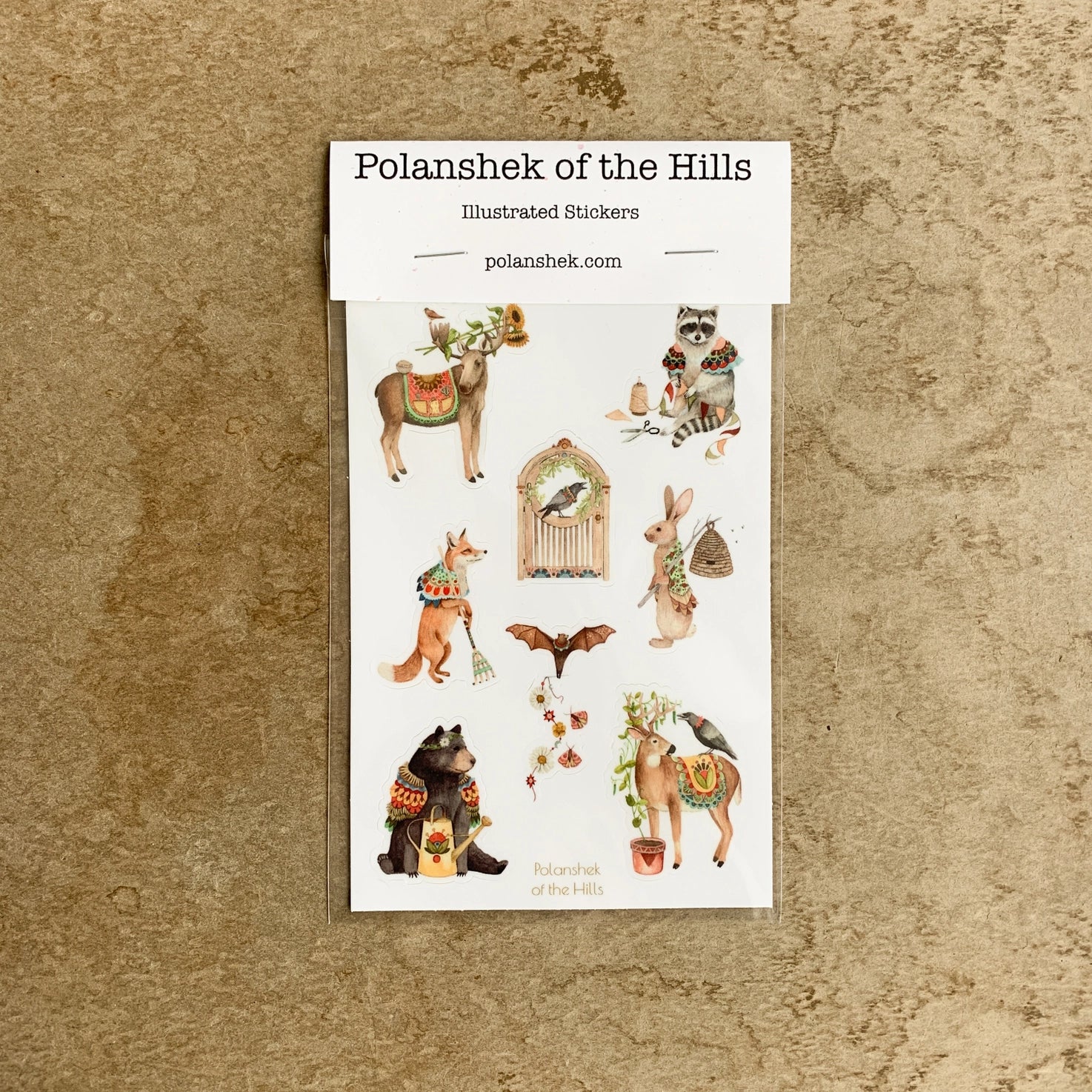 Polanshek of the Hills Sticker Sheets - Sow True Seed