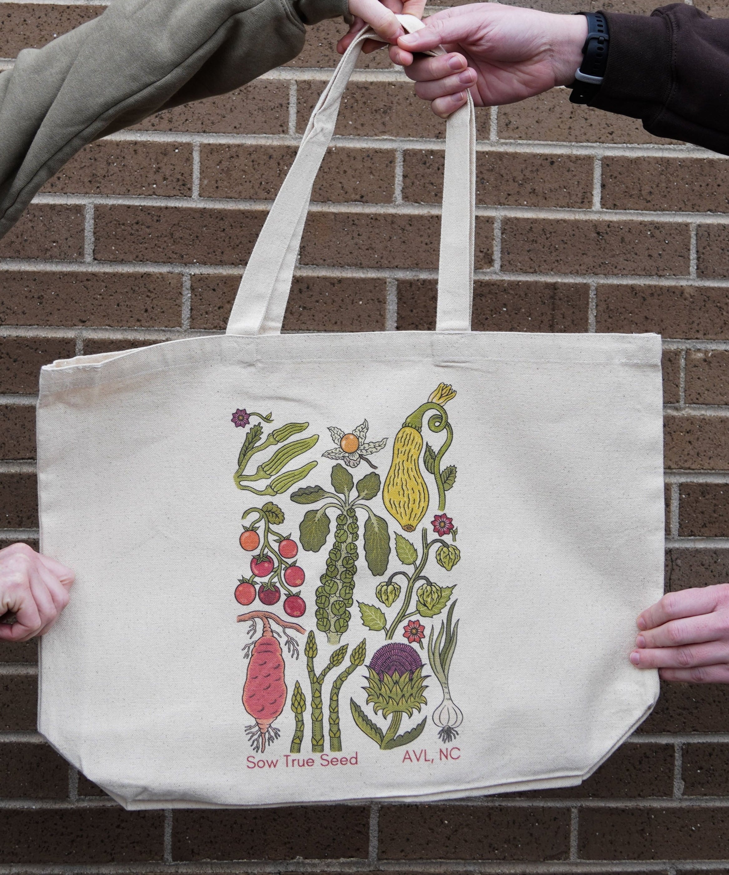 2025 Catalog Cover Oversized Tote Bag - Sow True Seed
