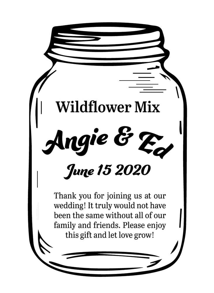 Pre-Designed Template - Mason Jar - Sow True Seed