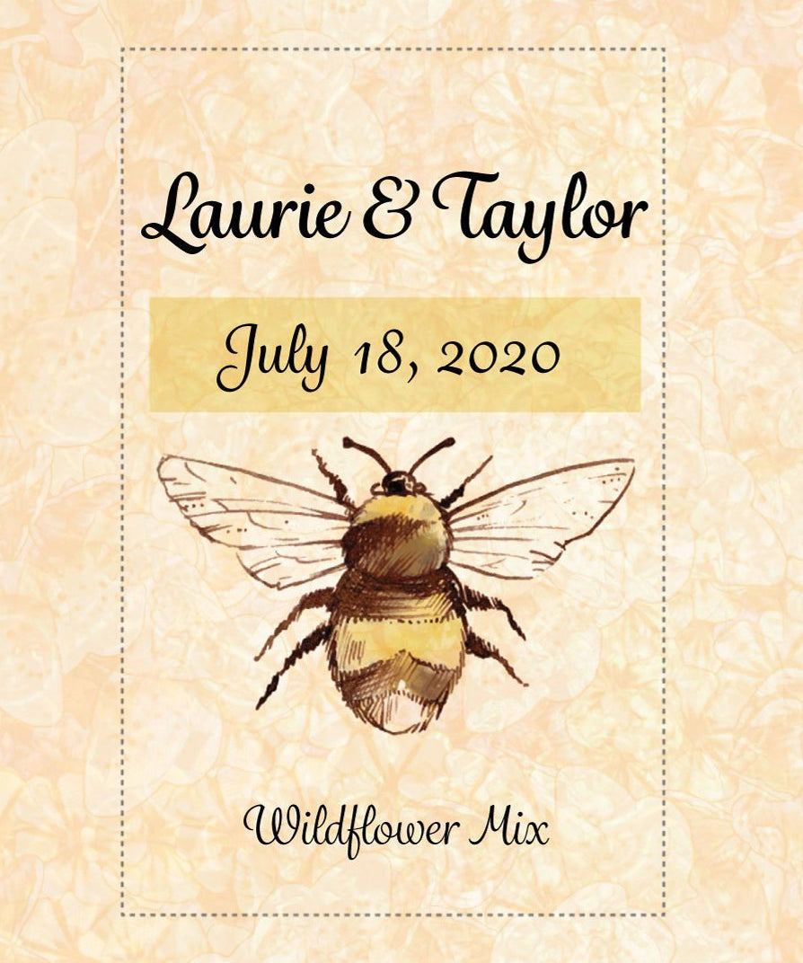 Pre-Designed Template - Bee - Sow True Seed