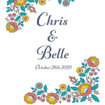 Pre-Designed Template - Corner Flowers - Sow True Seed