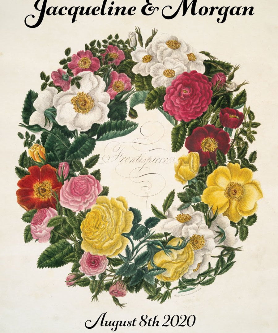 Pre-Designed Template - Rose Wreath - Sow True Seed
