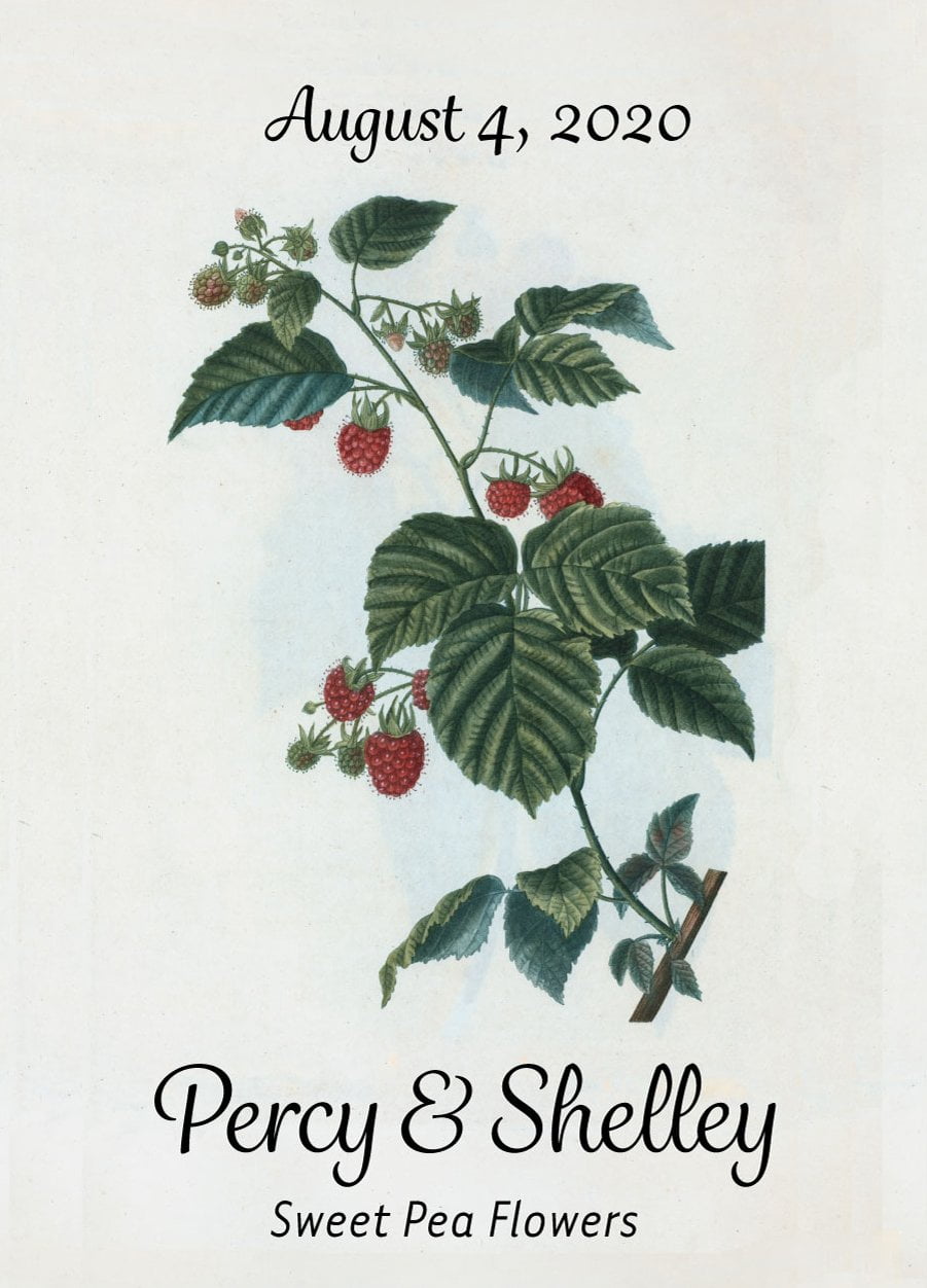 Pre-Designed Template - Raspberry - Sow True Seed