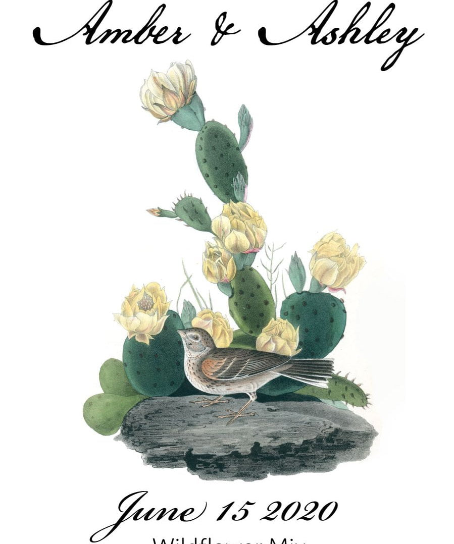 Pre-Designed Template - Prickly Pear Cactus - Sow True Seed