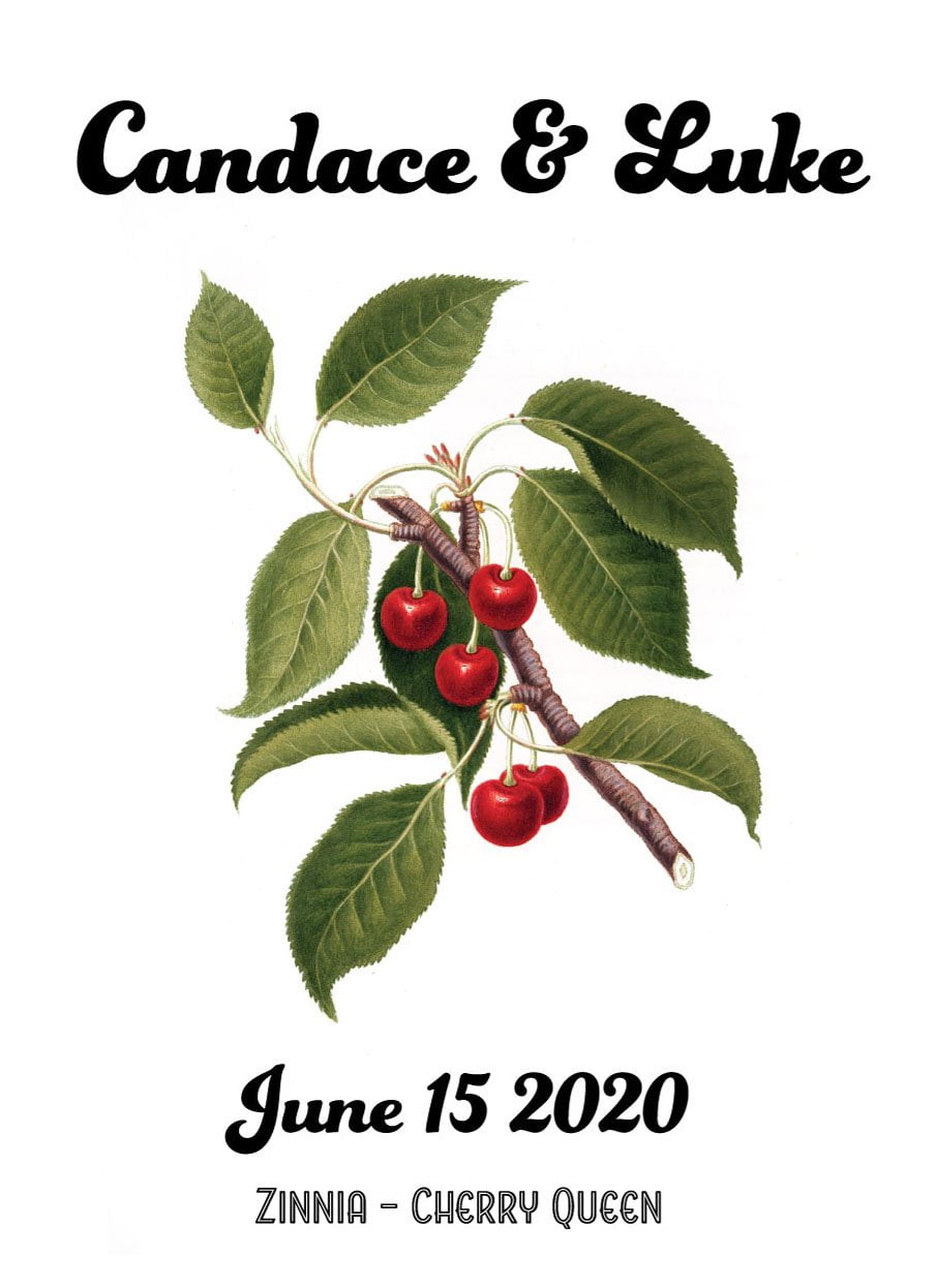 Pre-Designed Template - Cherry - Sow True Seed
