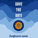 Pre-Designed Template - Save the Date Mountains - Sow True Seed
