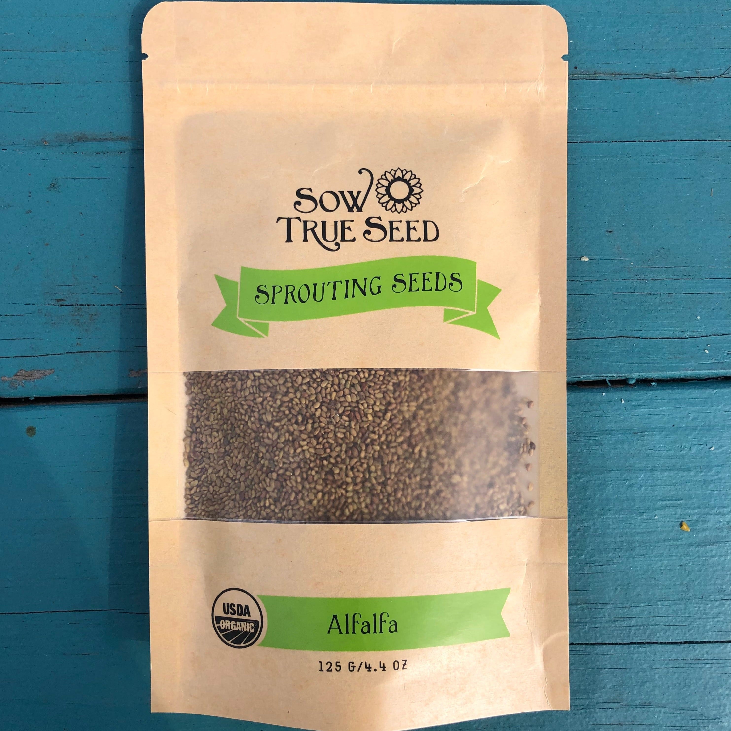 Sprouting Seeds - Alfalfa, ORGANIC - Sow True Seed